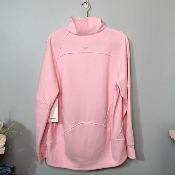 Lululemon Scuba Oversized Funnel Neck Full Zip Jacket Strawberry Milkshake NWT - Picture 12 of 14